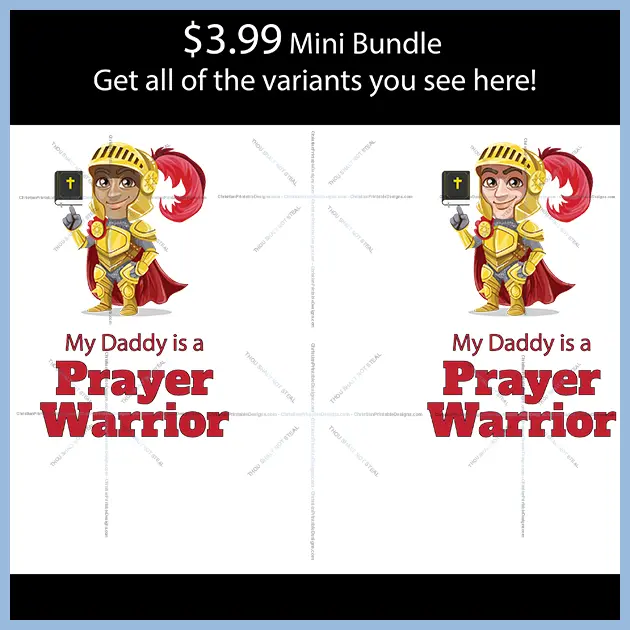 Christian kids designs mini bundle image - ChristianPrintableDesigns.com